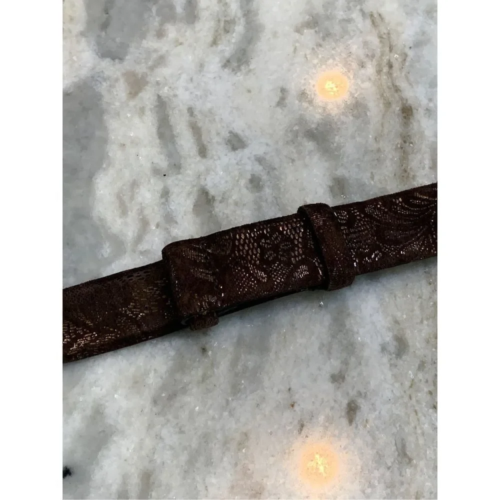 Chico’s Brown Leather Small Belt #Chico's belt #casual #business wear